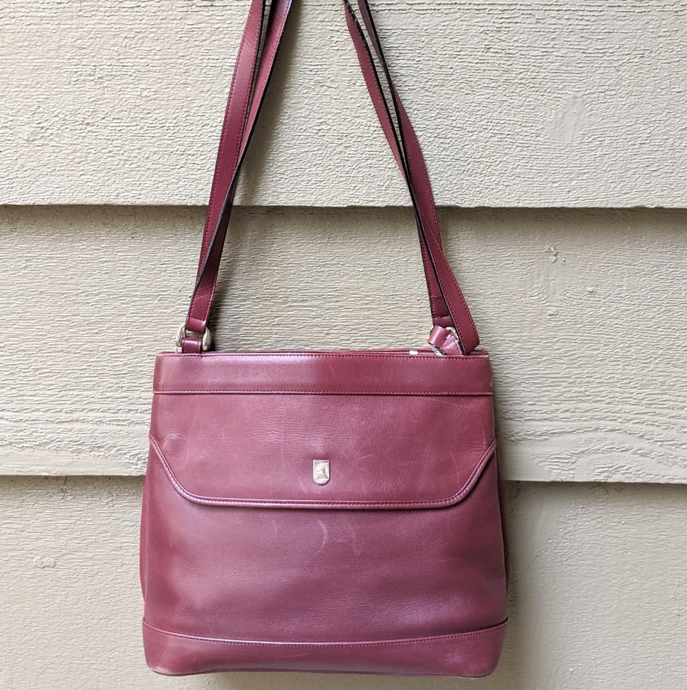 Vintage MARK CROSS Leather Shoulder Bag